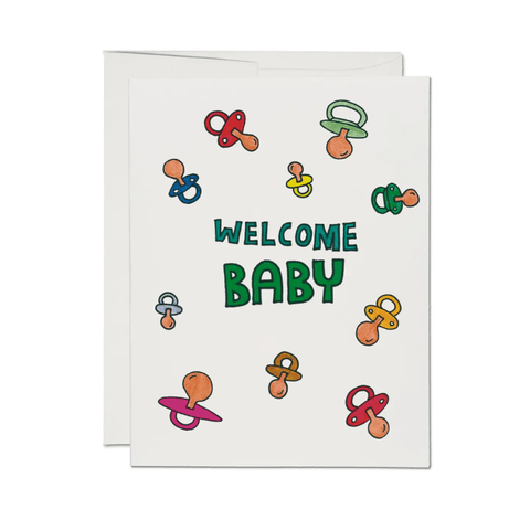 Greeting Card | Pacifier Baby by Red Cap Cards - Maude Kids Decor
