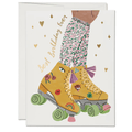 Greeting Card | Roller Skate Birthday Card by Red Cap Cards - Maude Kids Decor