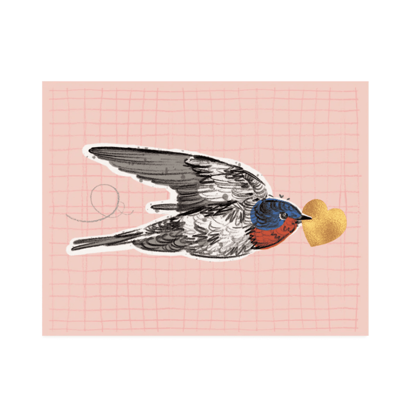 Greeting Card | Sending You Love by Halfpenny Postage - Maude Kids Decor