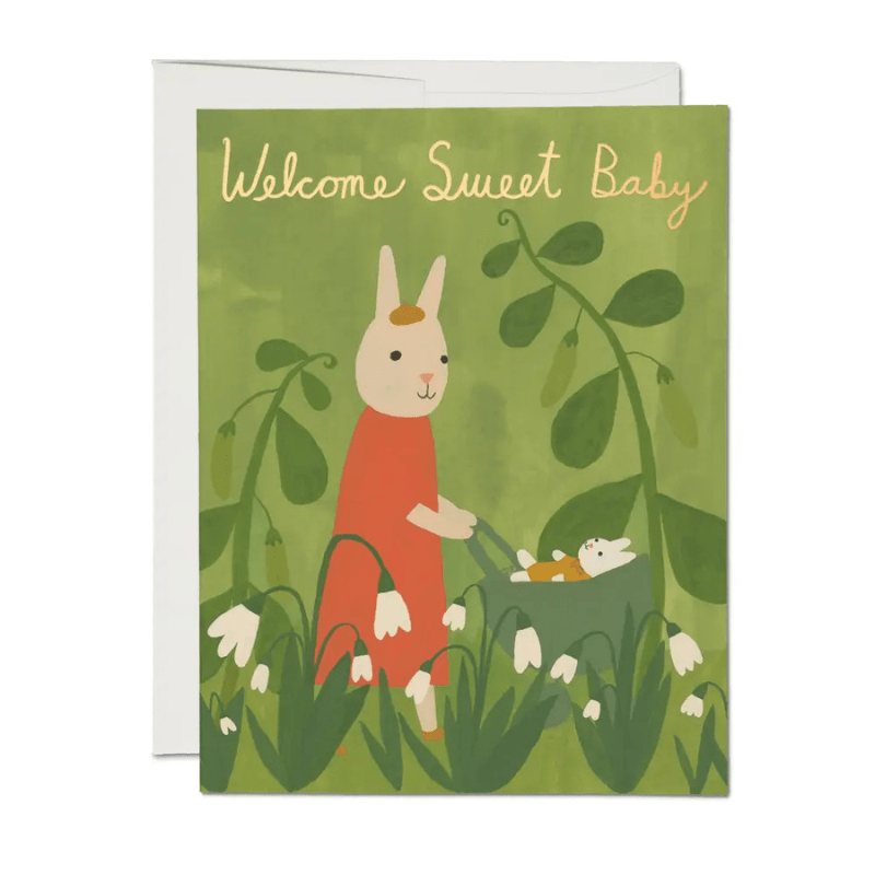 Greeting Card | Sweet Bunny Baby by Red Cap Cards - Maude Kids Decor