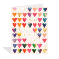 Greeting Card | Valentine Hearts by Halfpenny Postage - Maude Kids Decor