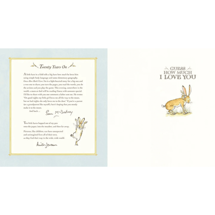 Guess How Much I Love You by Sam McBratney - Maude Kids Decor