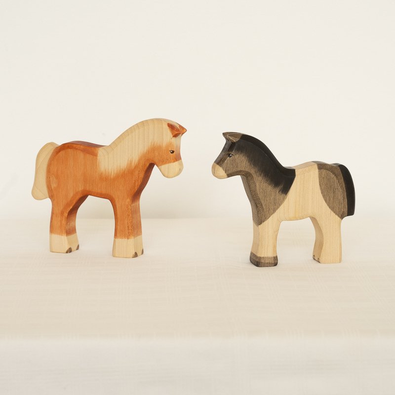 Haflinger Horse Wooden Figurine by HolzWald - Maude Kids Decor