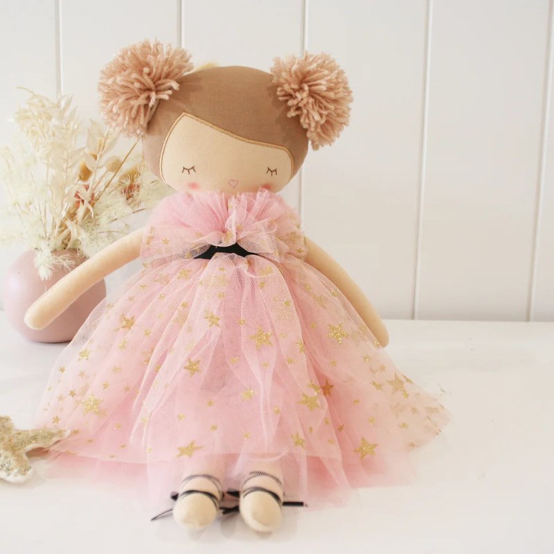 Halle Ballerina Doll by Alimrose - Maude Kids Decor