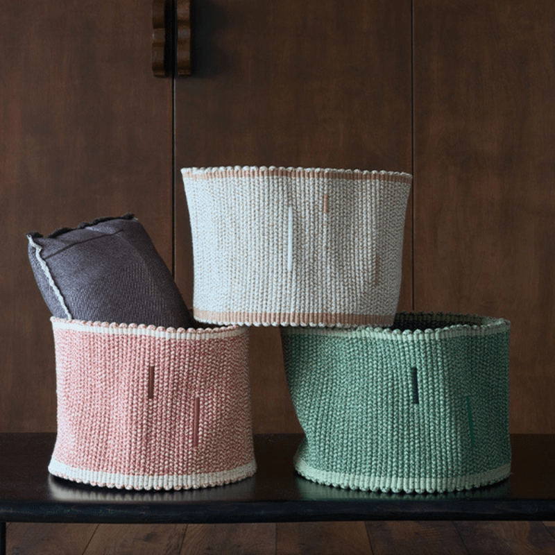 Handloom Basket | Vertical by Lorena Canals - Maude Kids Decor