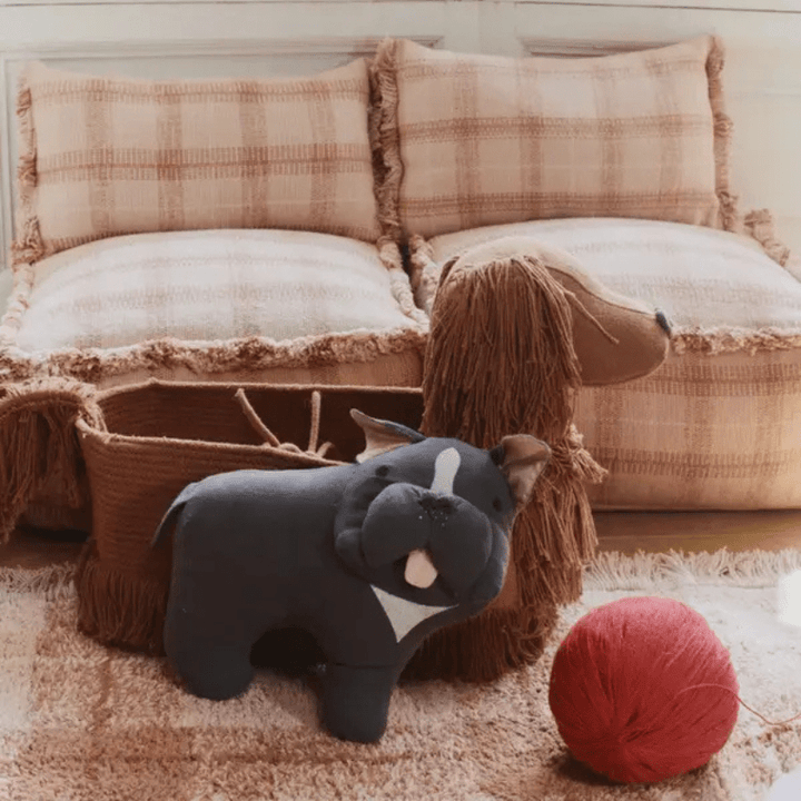 Handloom Cushion | Rose by Lorena Canals - Maude Kids Decor