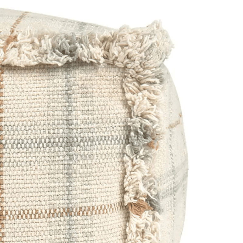 Handloom Pouf Blue Sage by Lorena Canals - Maude Kids Decor