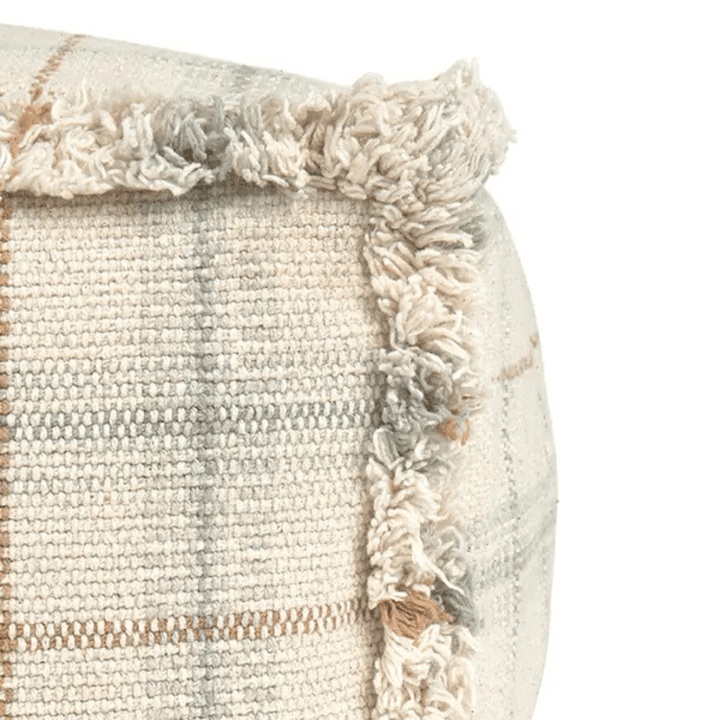 Handloom Pouf Blue Sage by Lorena Canals - Maude Kids Decor
