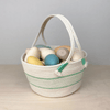 Handmade Cotton Rope Easter Basket | Big by Crafting the Harvest - Maude Kids Decor