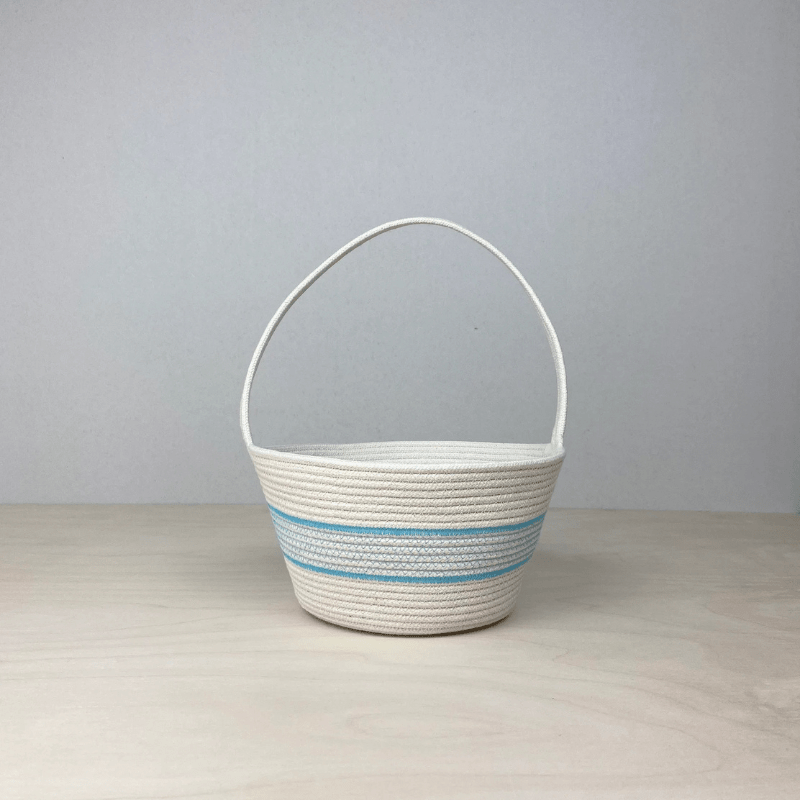 Handmade Cotton Rope Easter Basket | Original by Crafting the Harvest - Maude Kids Decor