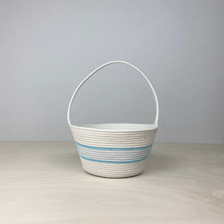 Handmade Cotton Rope Easter Basket | Original by Crafting the Harvest - Maude Kids Decor