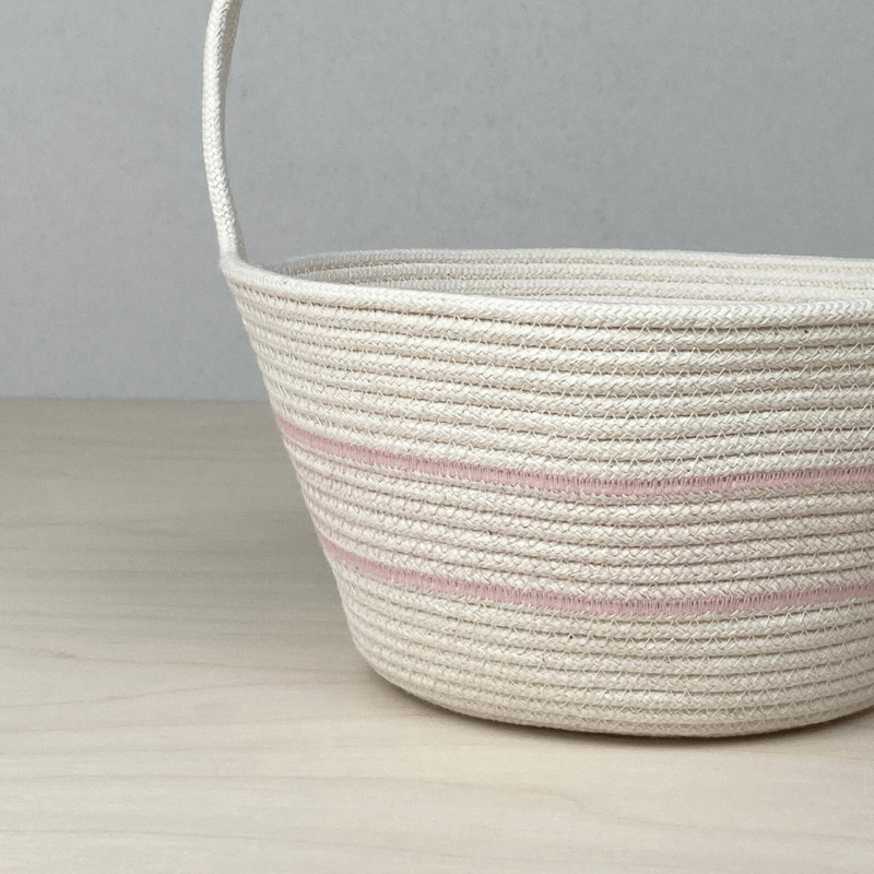 Handmade Cotton Rope Easter Basket | Original by Crafting the Harvest - Maude Kids Decor