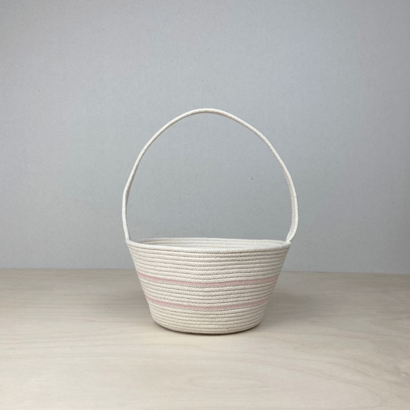 Handmade Cotton Rope Easter Basket | Original by Crafting the Harvest - Maude Kids Decor