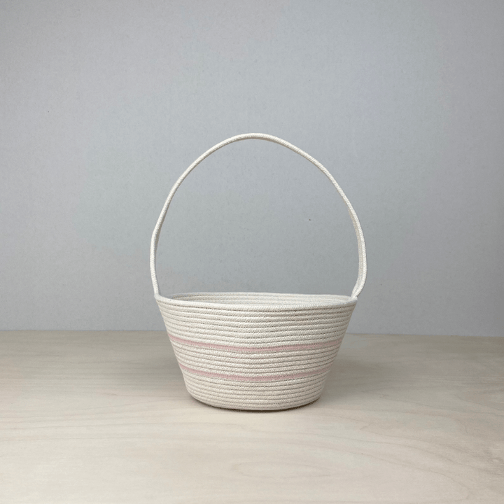 Handmade Cotton Rope Easter Basket | Original by Crafting the Harvest - Maude Kids Decor