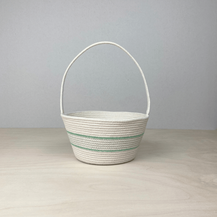 Handmade Cotton Rope Easter Basket | Original by Crafting the Harvest - Maude Kids Decor