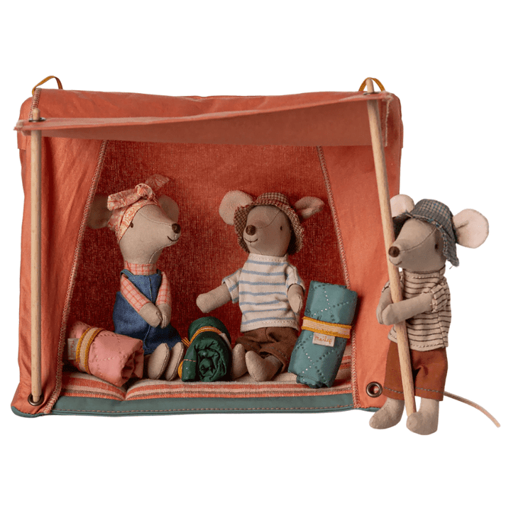 Happy Camper Tent, Mouse by Maileg - Maude Kids Decor