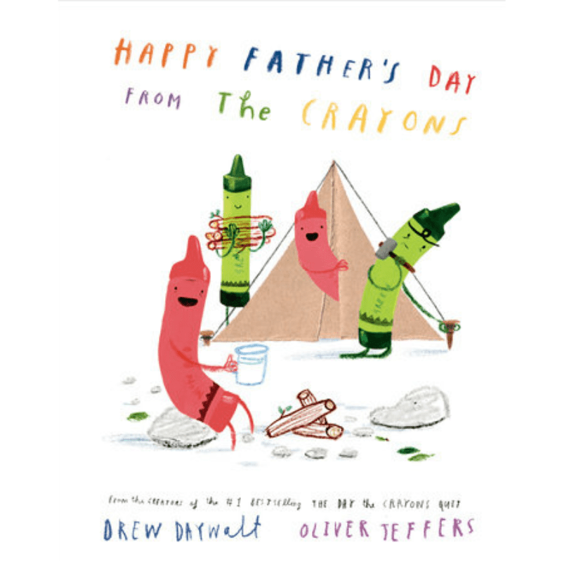 Happy Father's Day From the Crayons by Drew Daywalt and Oliver Jeffers - Maude Kids Decor