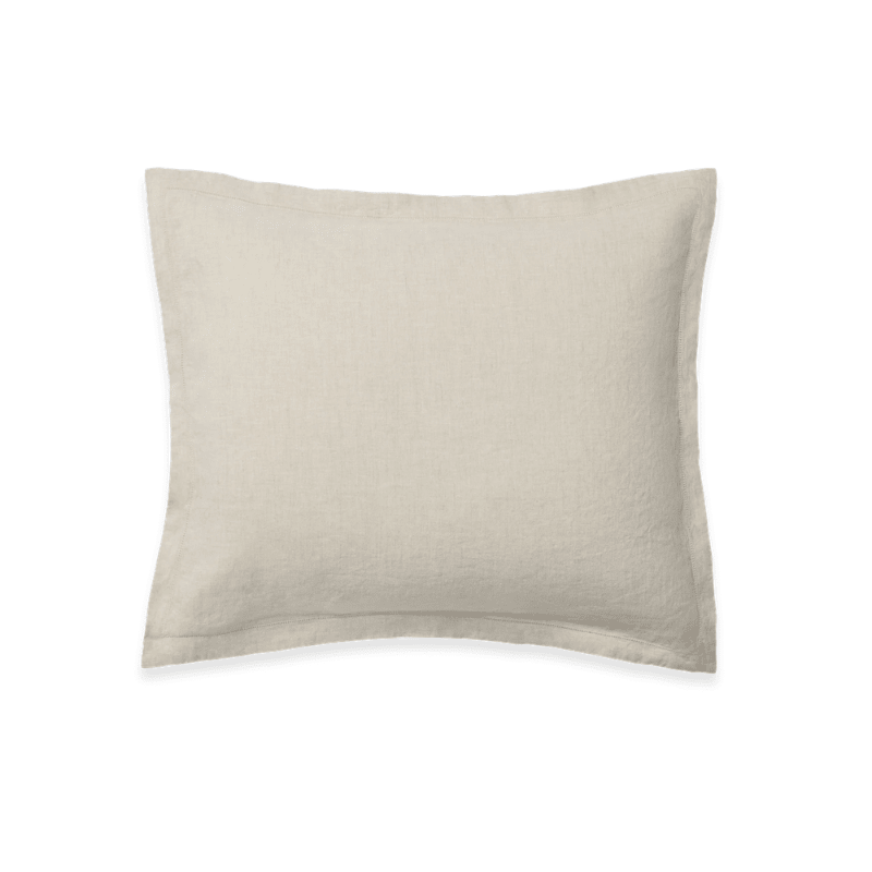 Hemstitched Linen Single Pillowcase | Linen by Garbo & Friends - Maude Kids Decor