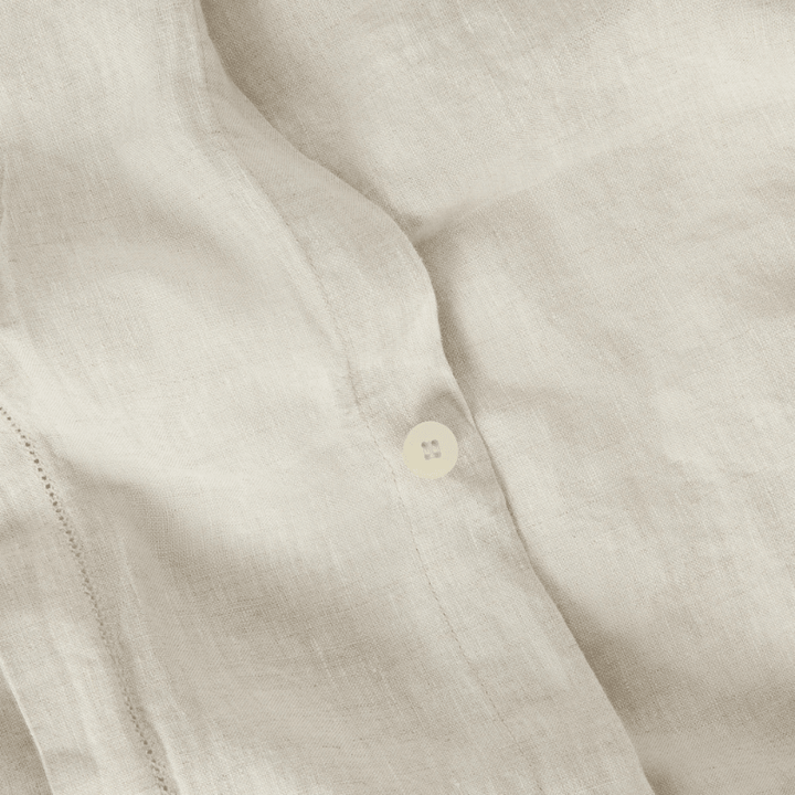 Hemstitched Linen Twin Duvet Cover | Linen by Garbo &amp; Friends - Maude Kids Decor
