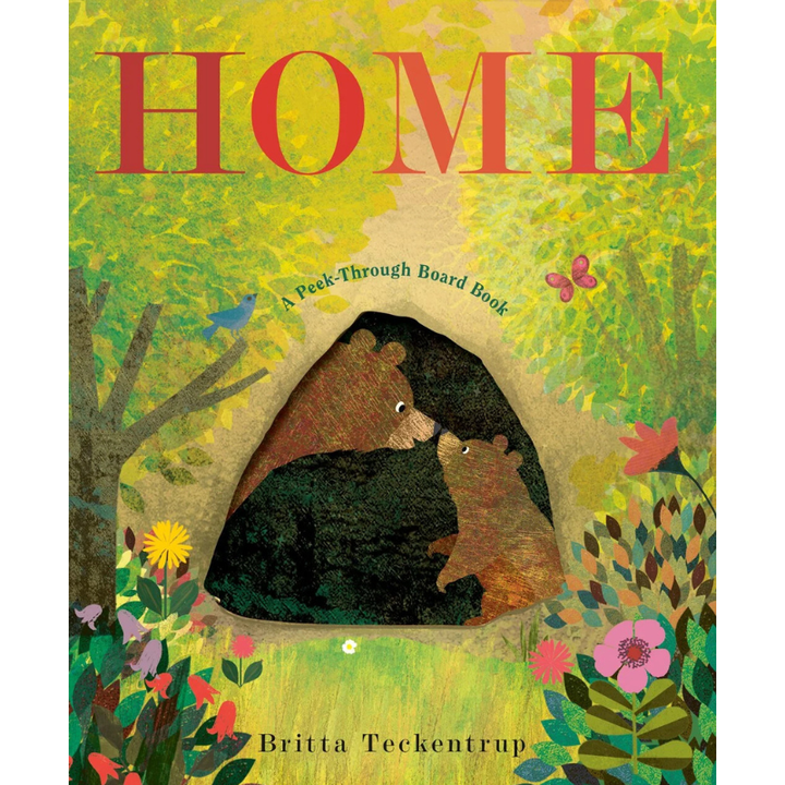 Home: A Peek-Through Board Book by Britta Teckentrup - Maude Kids Decor