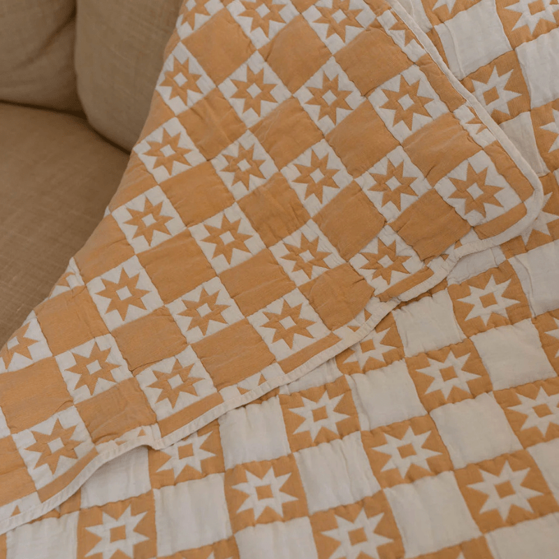 Homestead Quilt | Sunset by New Grain - Maude Kids Decor