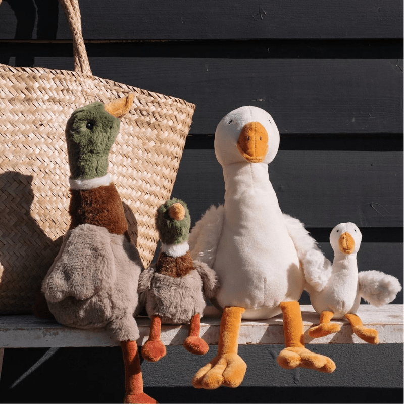 Hugo the Mallard Duck Rattle by Nana Huchy - Maude Kids Decor
