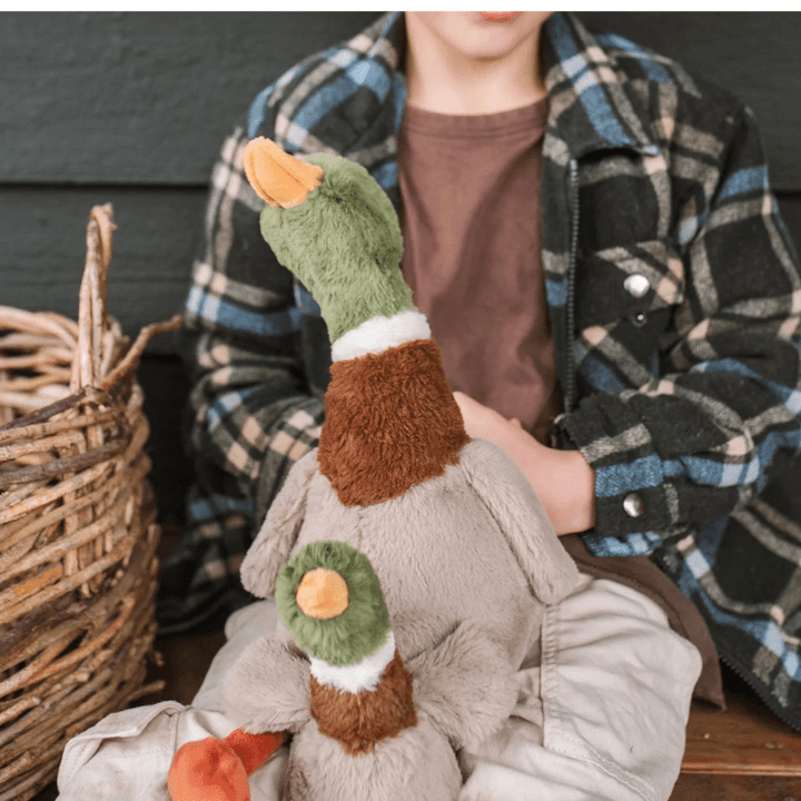 Hugo the Mallard Duck Rattle by Nana Huchy - Maude Kids Decor