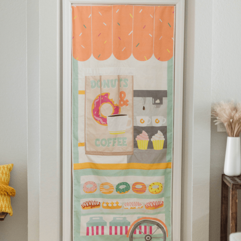 Ice Cream and Coffee Shop Doorway Storefront by Swingly - Maude Kids Decor