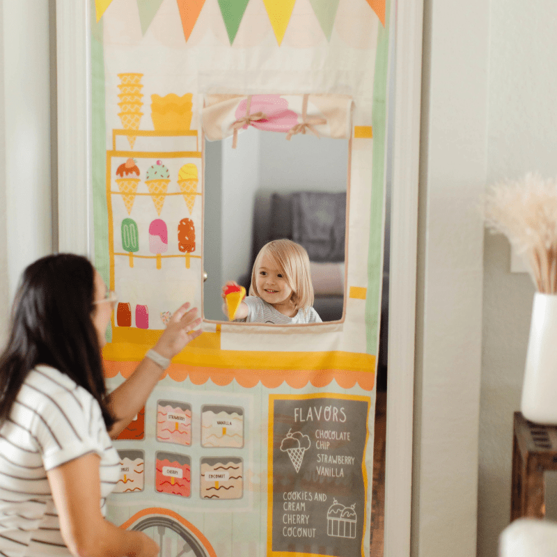 Ice Cream and Coffee Shop Doorway Storefront by Swingly - Maude Kids Decor