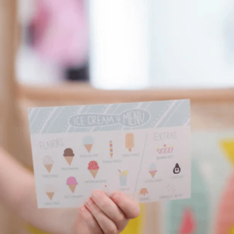 Ice Cream Play Shop Activity Set by Swingly - Maude Kids Decor