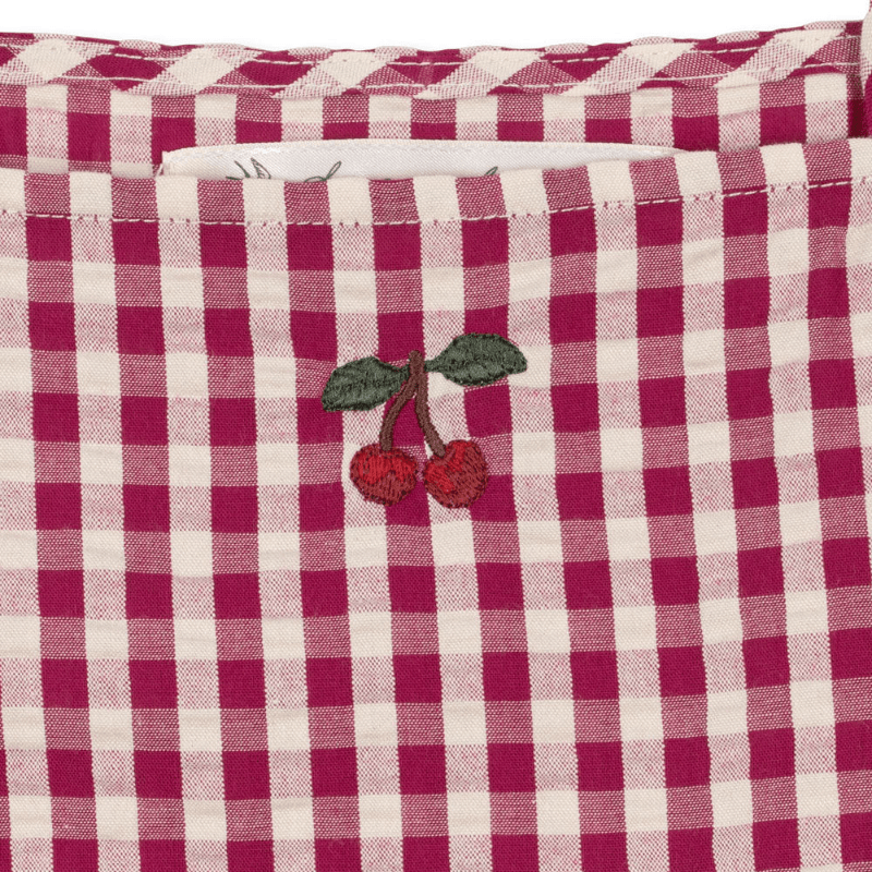 Isotta Dress | Raspberry Check by Konges Sløjd - Maude Kids Decor