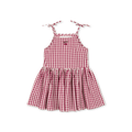 Isotta Dress | Raspberry Check by Konges Sløjd - Maude Kids Decor