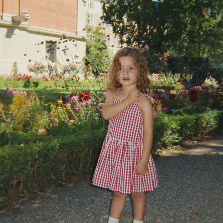 Isotta Dress | Raspberry Check by Konges Sløjd - Maude Kids Decor