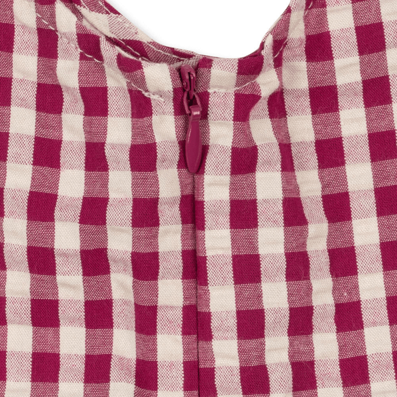 Isotta Dress | Raspberry Check by Konges Sløjd - Maude Kids Decor