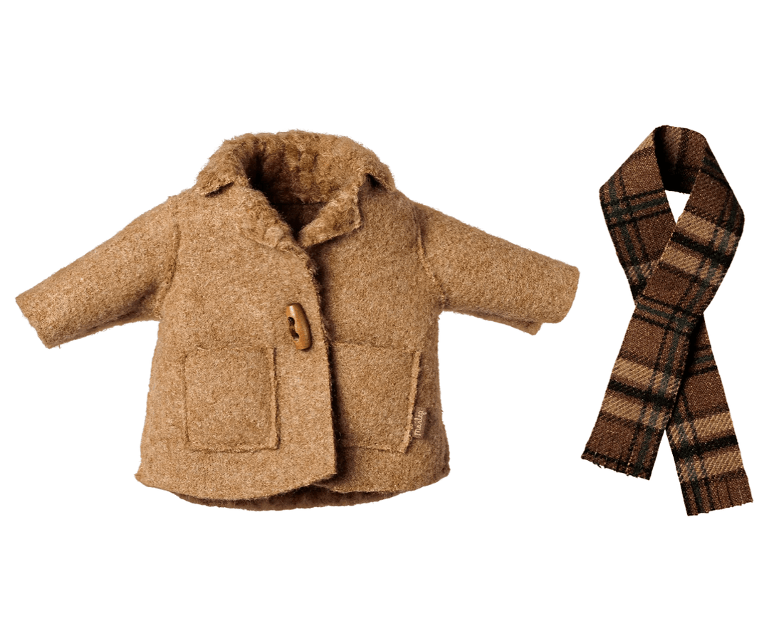 Jacket and Scarf for Medium Mouse by Maileg - Maude Kids Decor