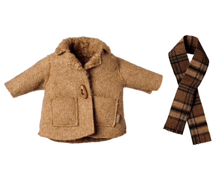 Jacket and Scarf for Medium Mouse by Maileg - Maude Kids Decor