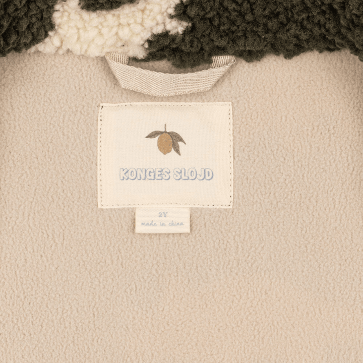 Jody Teddy Jacket GRS | Dino Silhouette by Konges Sløjd - Maude Kids Decor