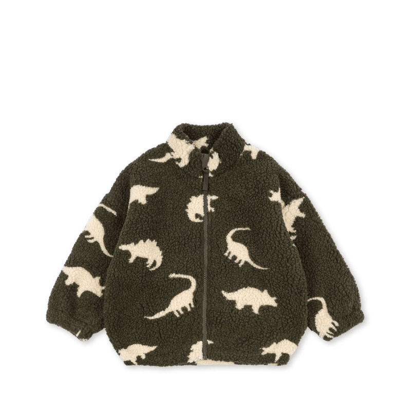 Jody Teddy Jacket GRS | Dino Silhouette by Konges Sløjd - Maude Kids Decor