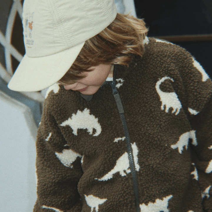 Jody Teddy Jacket GRS | Dino Silhouette by Konges Sløjd - Maude Kids Decor