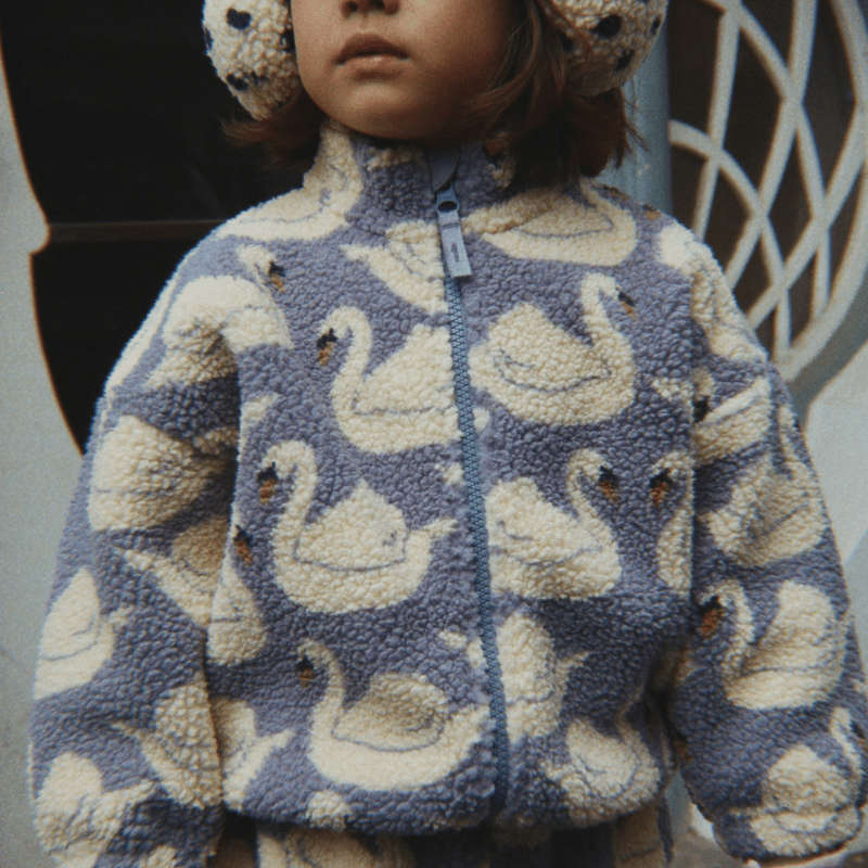 Jody Teddy Jacket GRS | Swan by Konges Sløjd - Maude Kids Decor