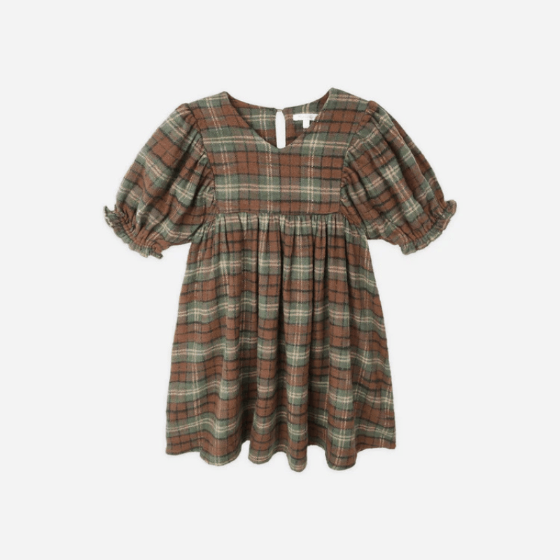 Jolene Dress | Holiday Plaid by Rylee & Cru - Maude Kids Decor