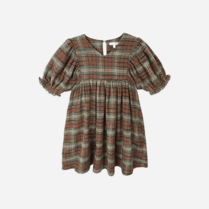 Jolene Dress | Holiday Plaid by Rylee &amp; Cru - Maude Kids Decor