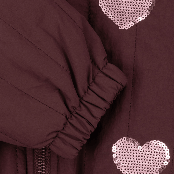 Juno Sequin Bomber Jacket | Decadent Chocolate by Konges Sløjd - Maude Kids Decor