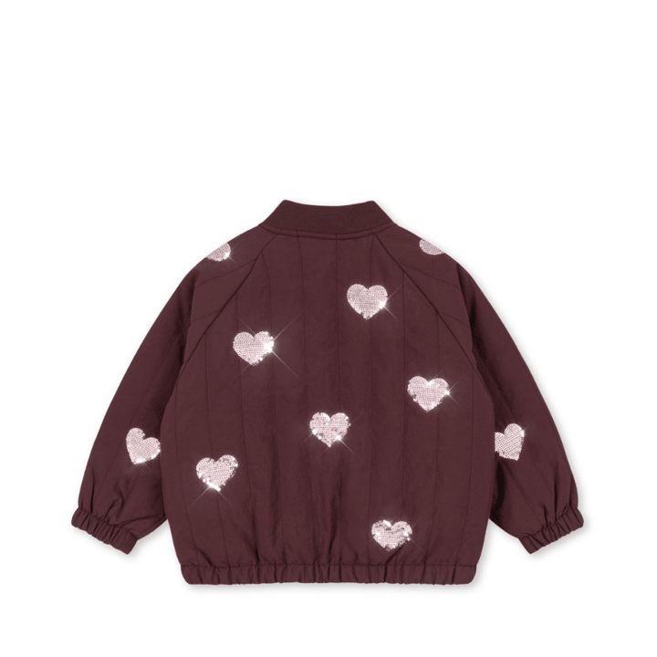 Juno Sequin Bomber Jacket | Decadent Chocolate by Konges Sløjd - Maude Kids Decor