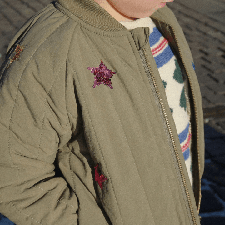 Juno Sequin Bomber Jacket | Kalamata by Konges Sløjd - Maude Kids Decor