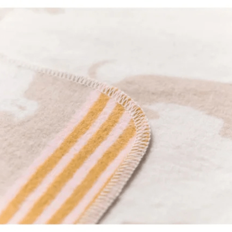 JUWEL Baby Blanket - Dachshund | Ecru by David Fussenegger - Maude Kids Decor