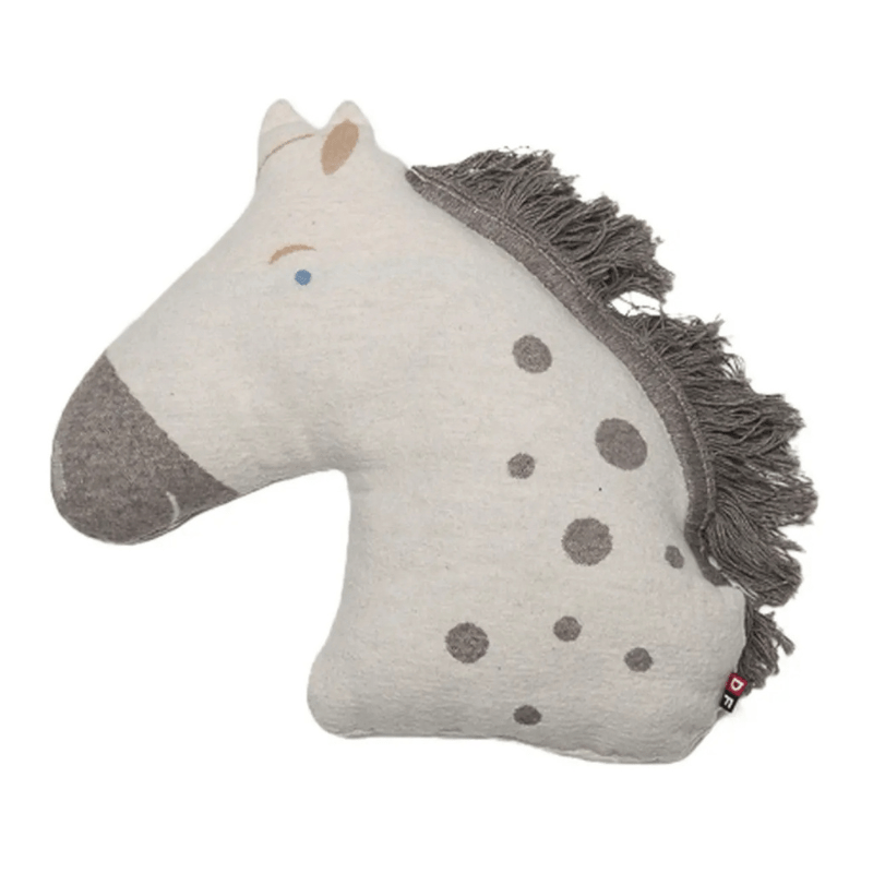 JUWEL Cushion - Pony | Off - White by David Fussenegger - Maude Kids Decor