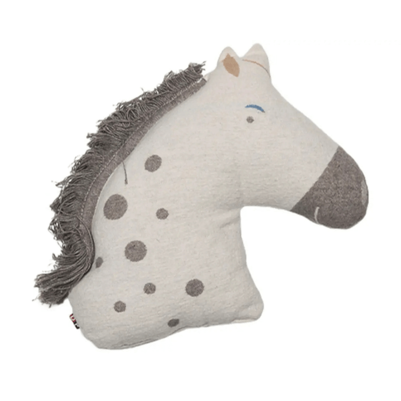 JUWEL Cushion - Pony | Off - White by David Fussenegger - Maude Kids Decor