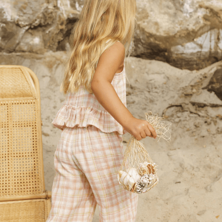 Kayli Set | Summer Plaid by Rylee &amp; Cru - Maude Kids Decor