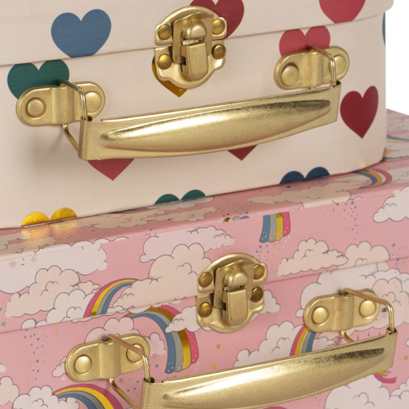 Kids Suitcases, Set of 2 by Konges Sløjd - Maude Kids Decor